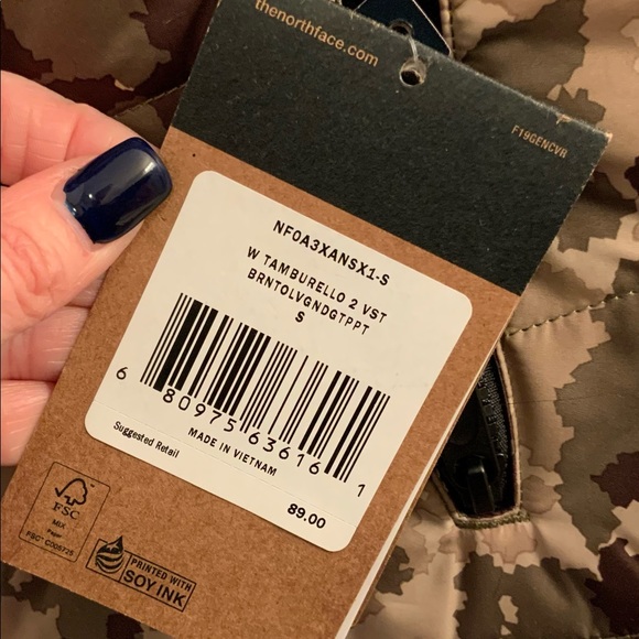 The North Face Tamburello 2 Camo Vest - NWT - Small - Picture 10 of 12